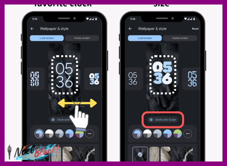 4. Personalización de la Pantalla de Bloqueo y de Inicio