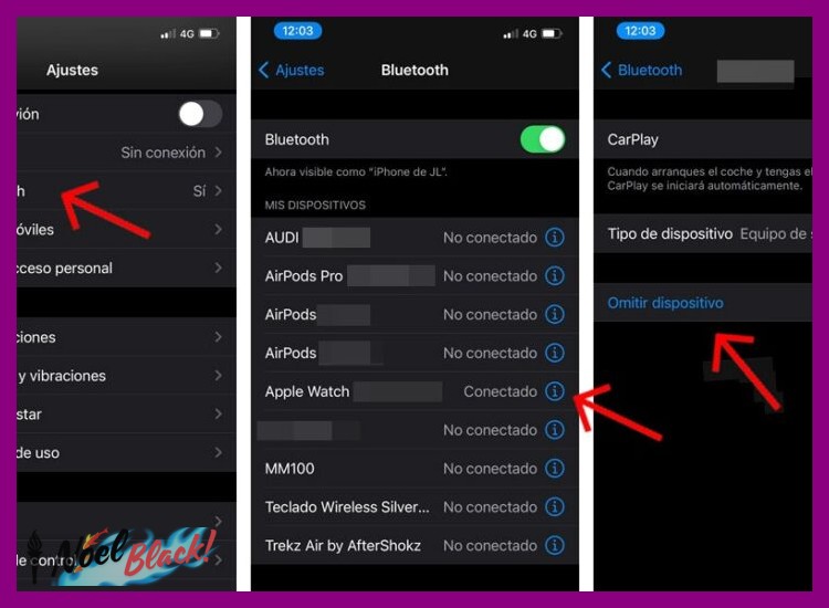 ¿Cómo desconectar auriculares Bluetooth de un dispositivo móvil?