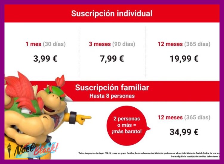 ¿Cómo funciona el servicio de suscripción online de Nintendo Switch?