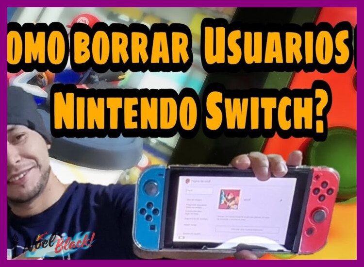¿Cómo proceder para eliminar un perfil de usuario de la consola Nintendo Switch?