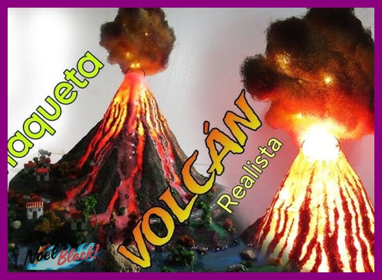 ¿Cómo puedo hacer que la erupción y el volcán sean más realistas?