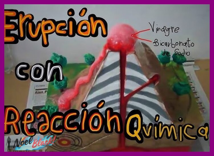¿Cómo se produce la reacción química de la erupción?