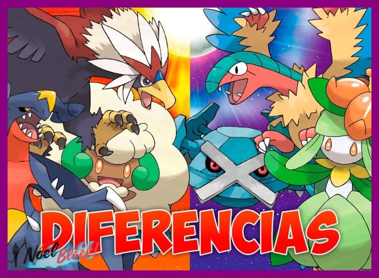 ¿Cuáles son las diferencias principales entre Pokémon Sol y Pokémon Luna?