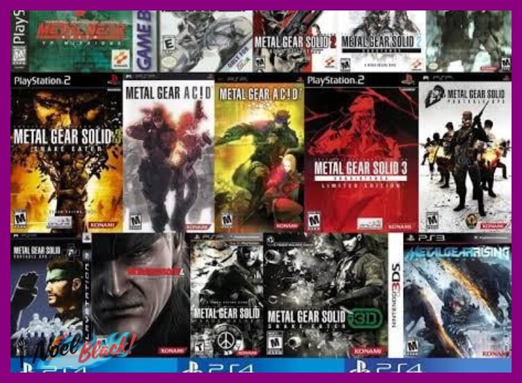 ¿Cuántos videojuegos de la franquicia Metal Gear están disponibles para la consola PlayStation 3?