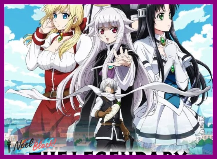 ¿De qué trata 'Anime de los 4 Héroes'?