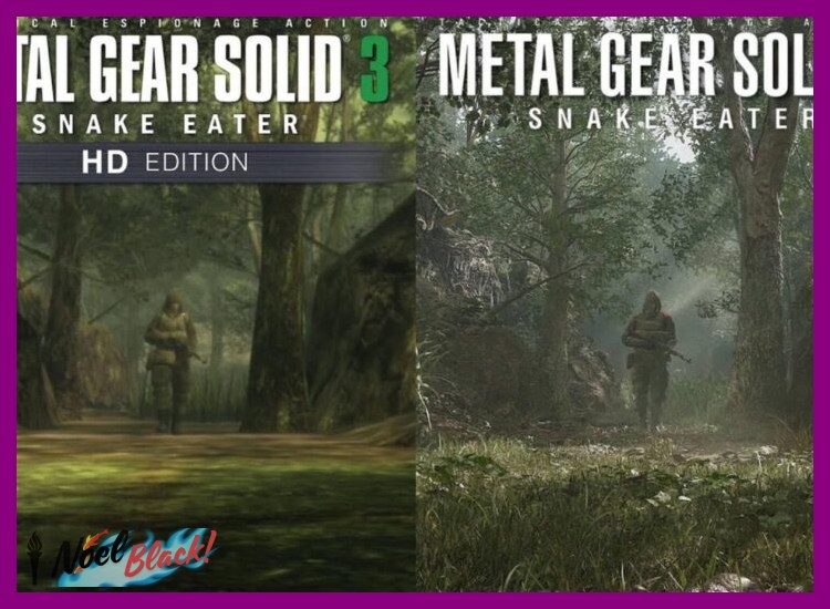 ¿Qué cambios gráficos específicos trae esta nueva versión de Metal Gear?