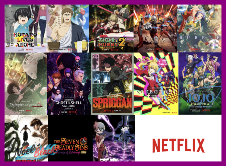 ¿Qué géneros de anime están disponibles en Netflix México?