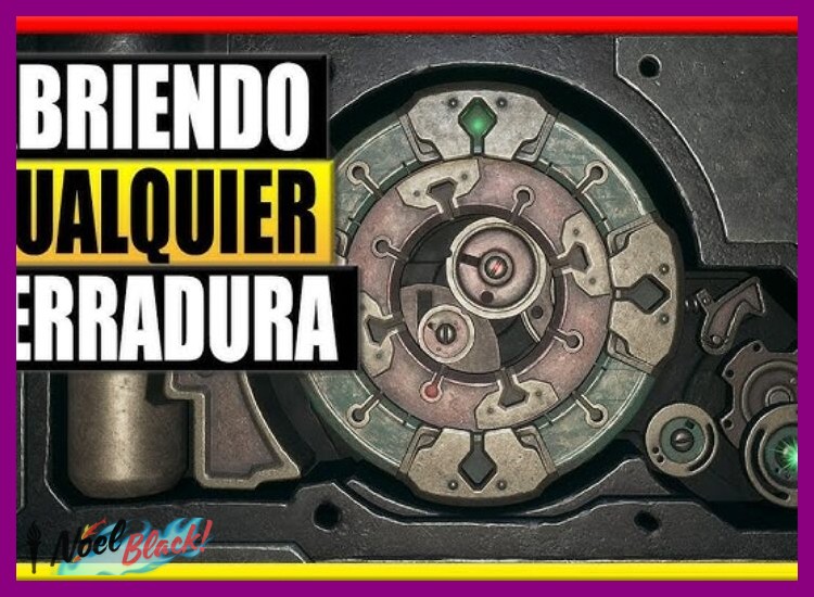 ¿Qué pasos o puzzle debe resolver el jugador para desbloquear esta cerradura?